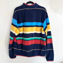 Load image into Gallery viewer, Fleece Quarter Zip Multi Colorblock Pullover