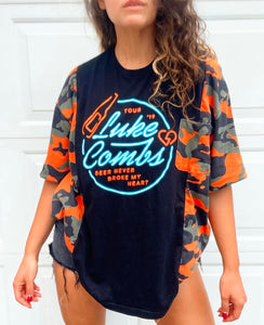Custom Tee/Flannel Tee/Waffle Knit Henley