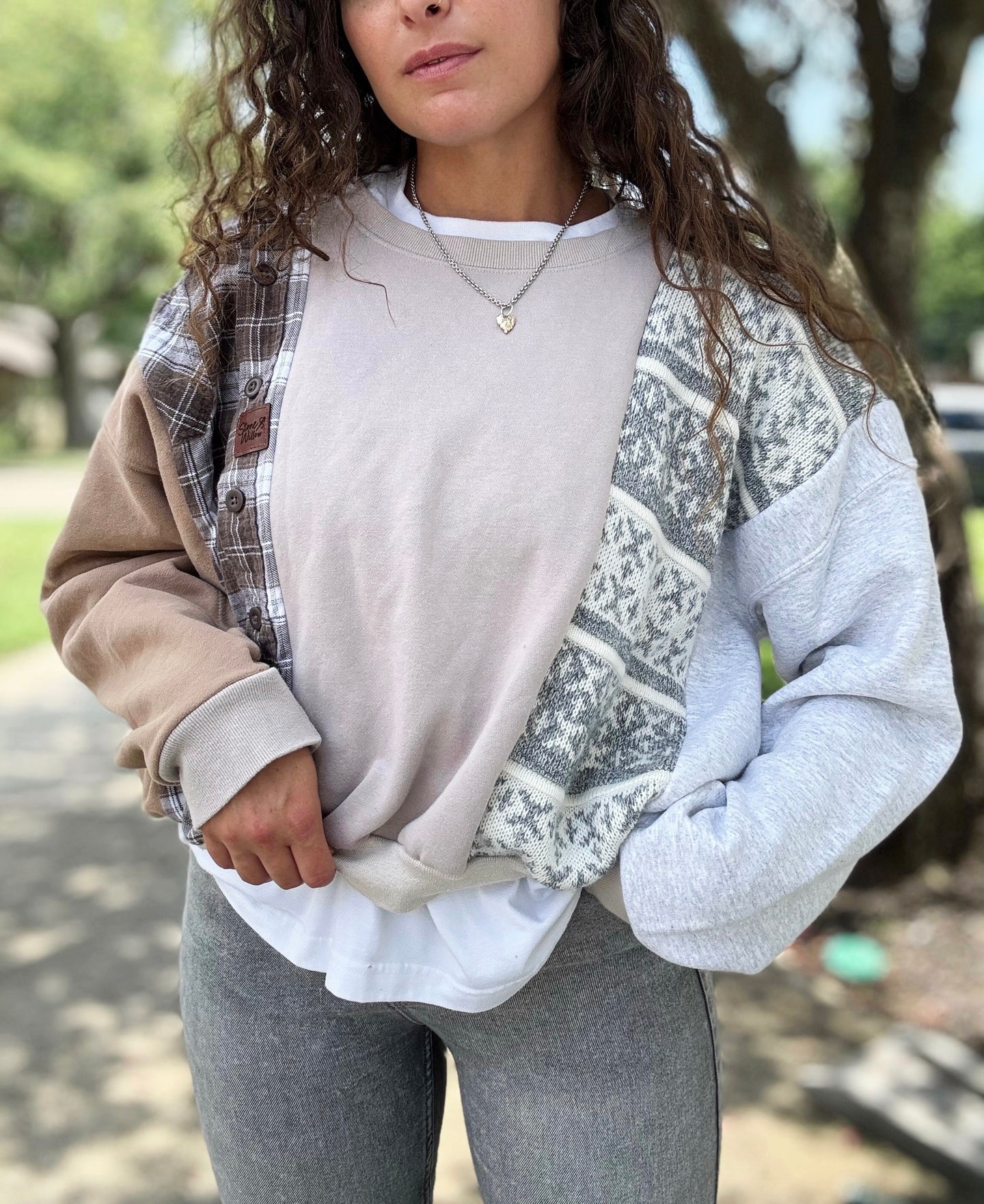Reworked S&W Co. Crewneck Sweatshirt