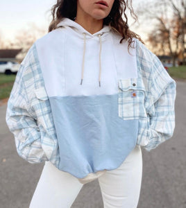 CUSTOM ORDER Flannel Hoodie