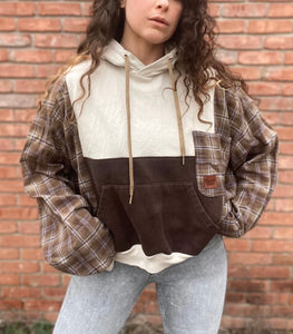 CUSTOM ORDER Flannel Hoodie